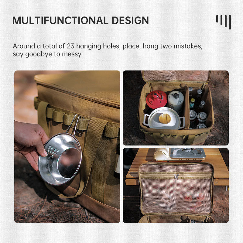 Storage Box Camping Waterproof Debris Bag Tableware and Kitchen Utensils Storage Bag