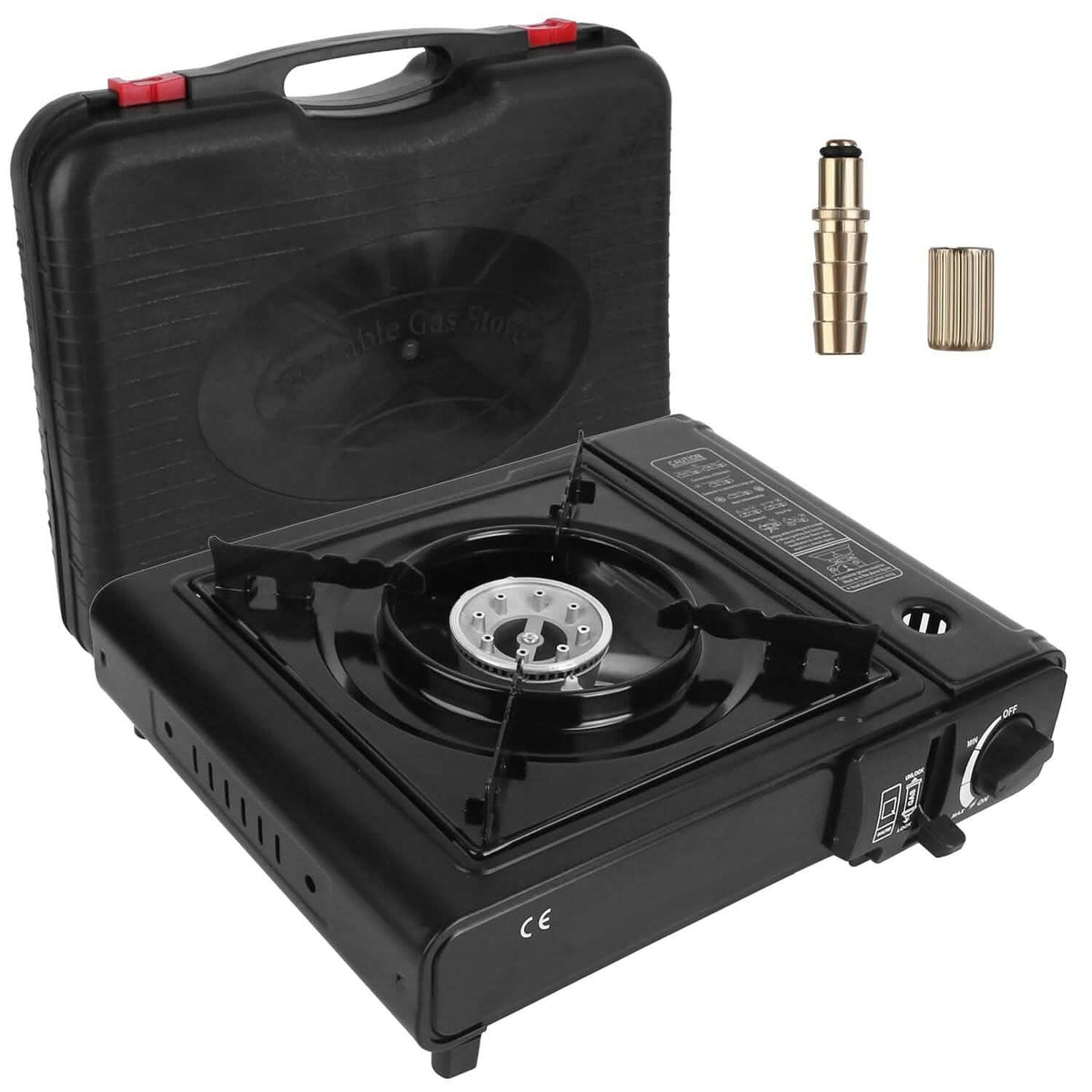 Portable Camping Stove Butane Canister Dual Fuel Burner