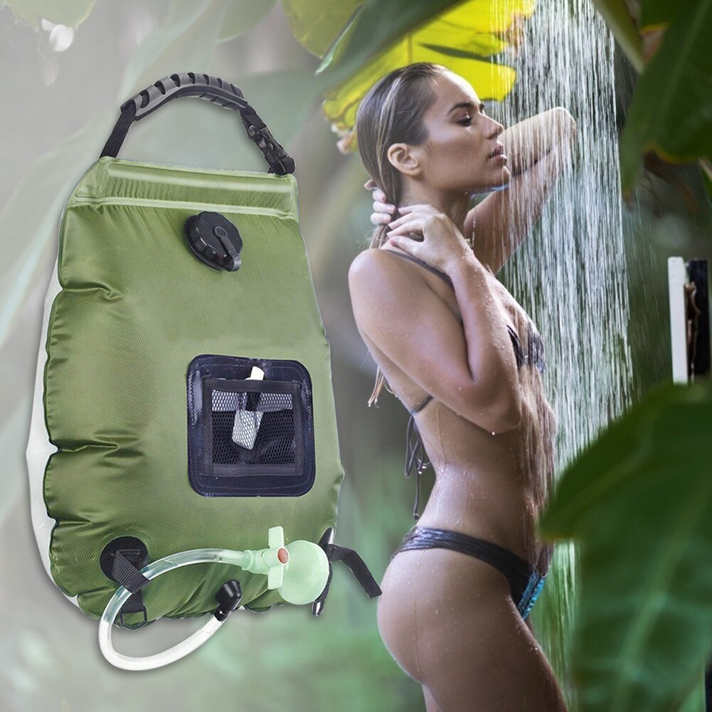 Portable Shower 20L Sun absorbs heat Water Storage Bags