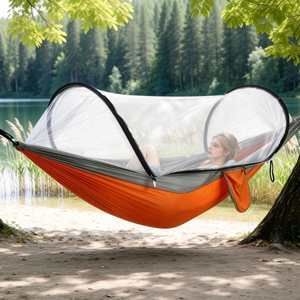 Camping Hammock with Mosquito Net 3-in-1