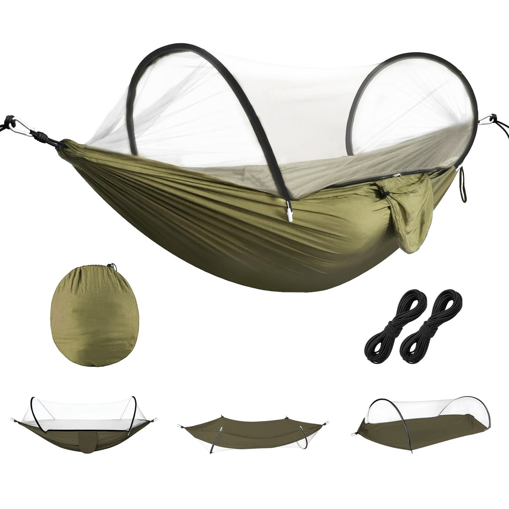 Camping Hammock with Mosquito Net 3-in-1