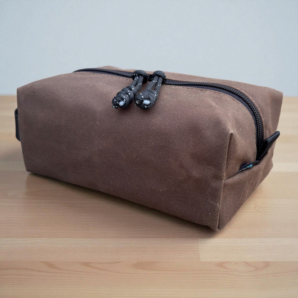 Waxed Canvas Box Pouches – Heritage Series EDC Organizers for Travel, Tools, Camping & Survival