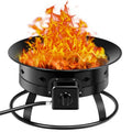 Propane Fire Pit with Cover and Carry Kit
