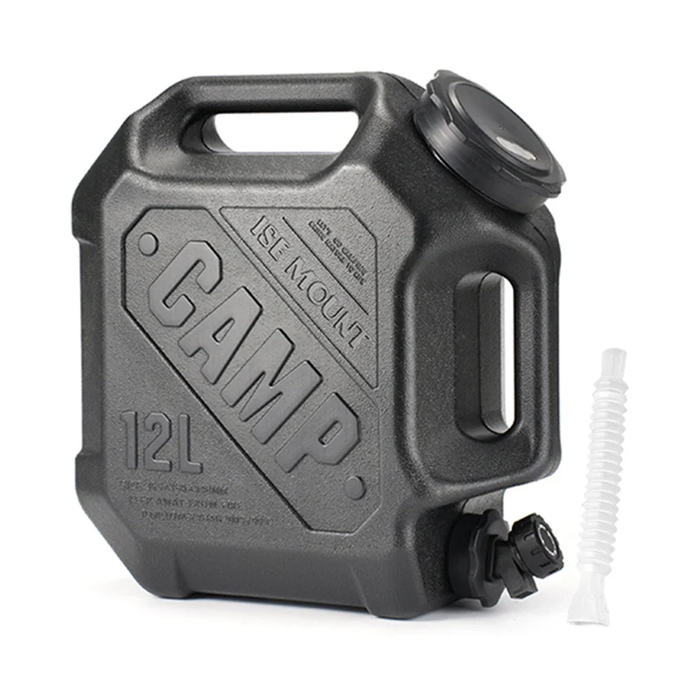 12L/10L Portable Camping Water Jug with Faucet Water Tank