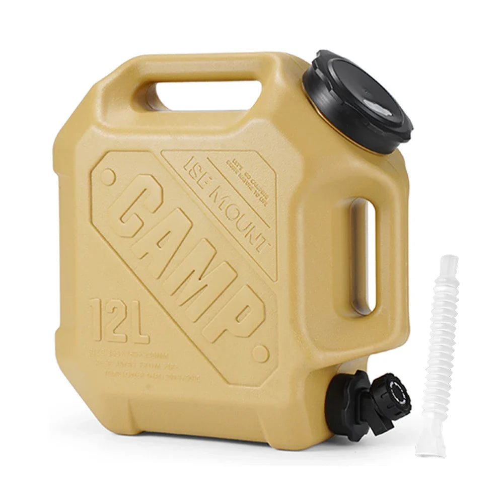 12L/10L Portable Camping Water Jug with Faucet Water Tank