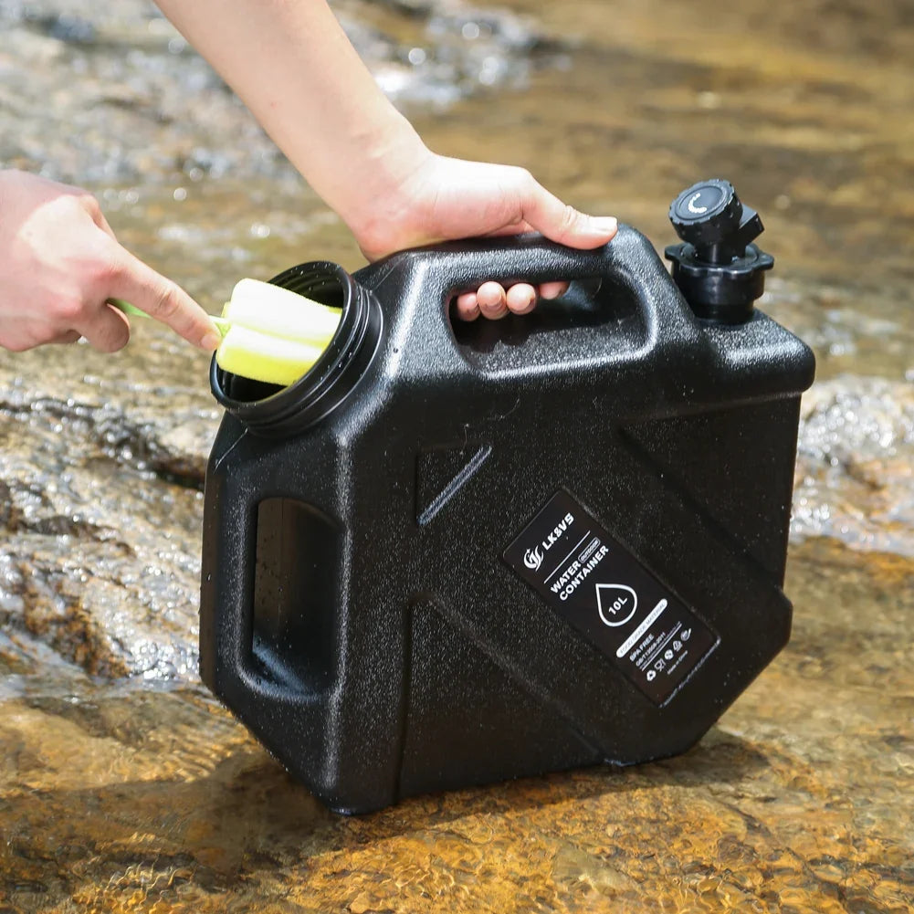 12L/10L Portable Camping Water Jug with Faucet Water Tank