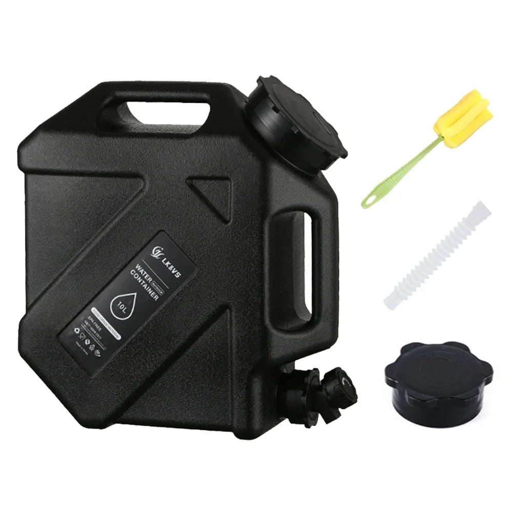 12L/10L Portable Camping Water Jug with Faucet Water Tank