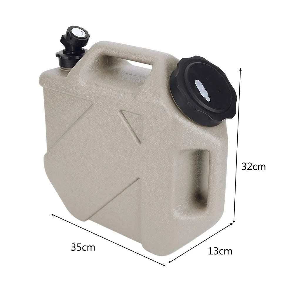 12L/10L Portable Camping Water Jug with Faucet Water Tank