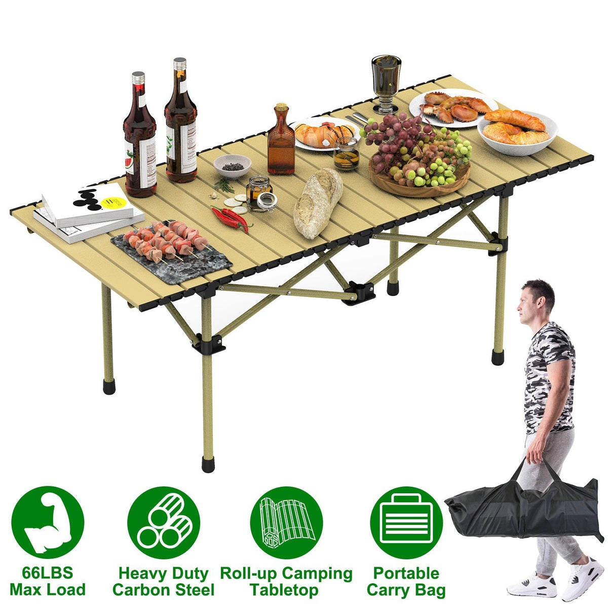 Folding Camping Table Portable