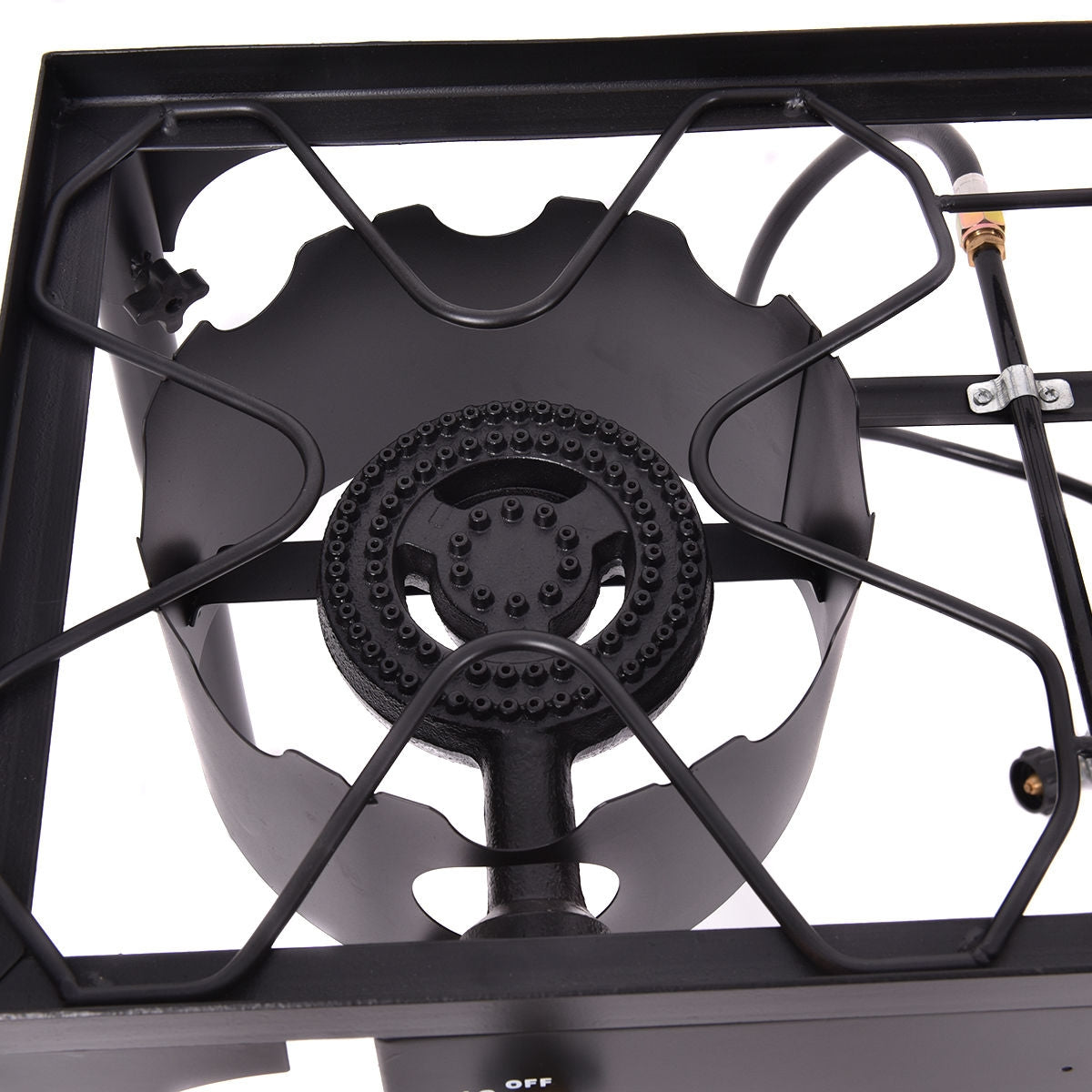 Double Burner Outdoor Stove BBQ Grill