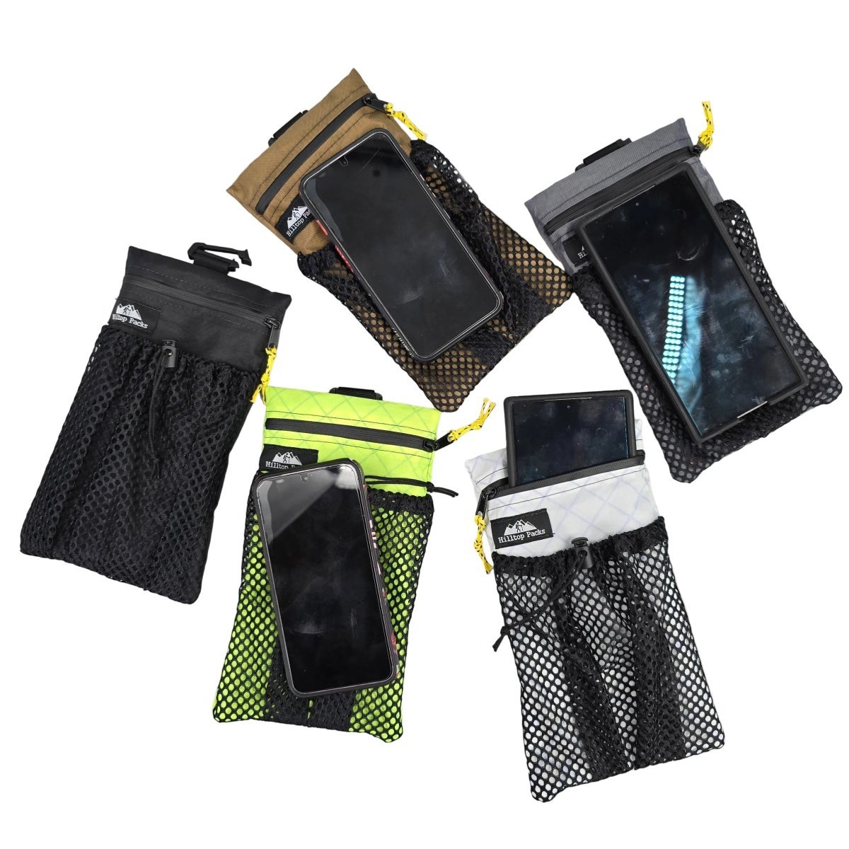 Cell Phone Pouch for Backpack Shoulder Strap