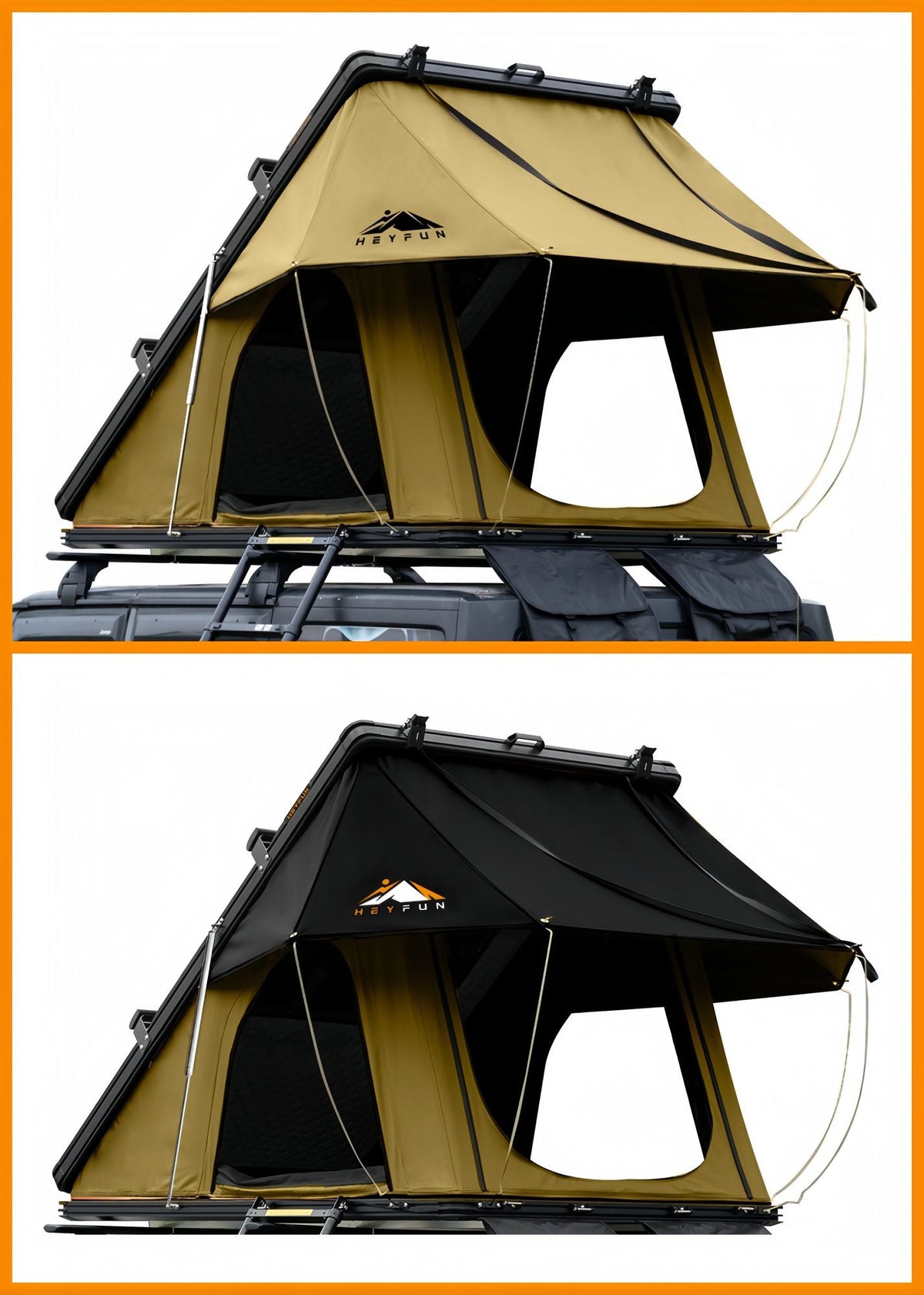 Adventurer Plus Rooftop Tent Hardshell with Side Awning