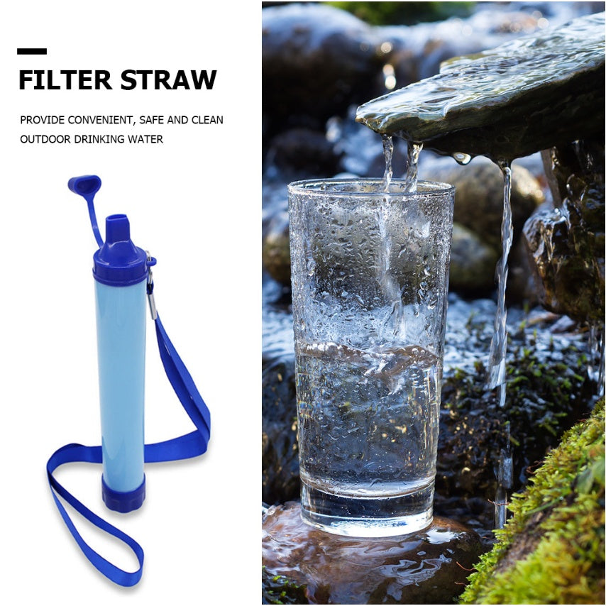 Water Filters Straw Hiking Camping Outdoor