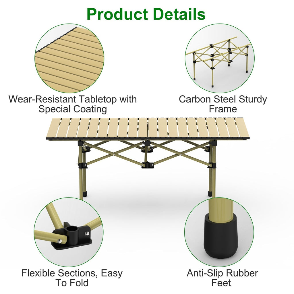 Folding Camping Table Portable